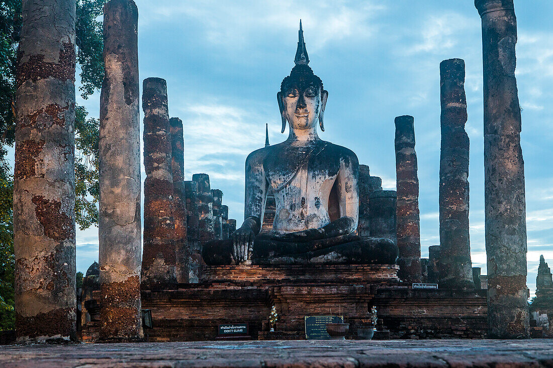 Wat Mahathat, Historischer Park von Sukhothai, Sukhothai, Thailand