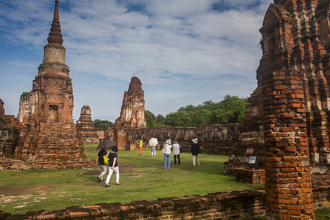 Wat Mahathat temple, in Ayutthaya, Thailand