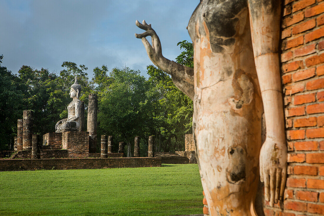 Wat trapang Nguen, im Sukhothai Historical Park, Sukhothai, Thailand