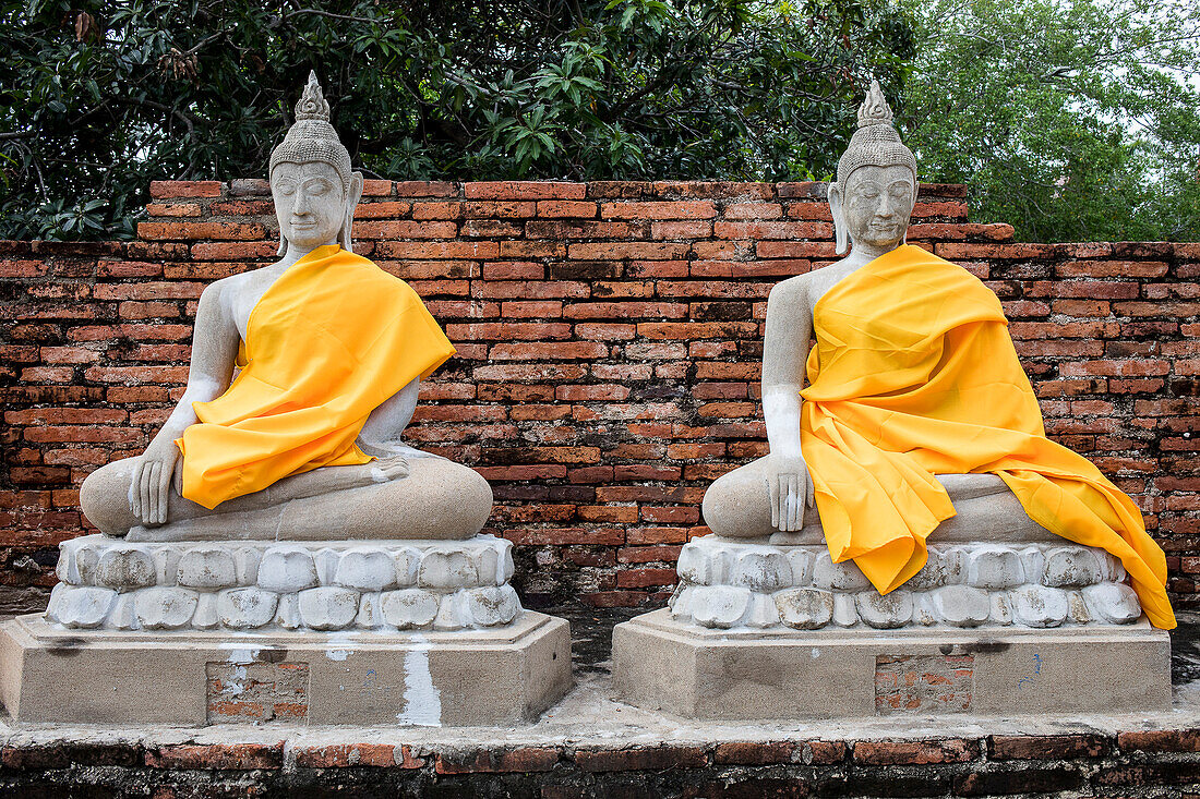 Wat Yai Chai Mongkhon Tempel, Ayutthaya, Thailand