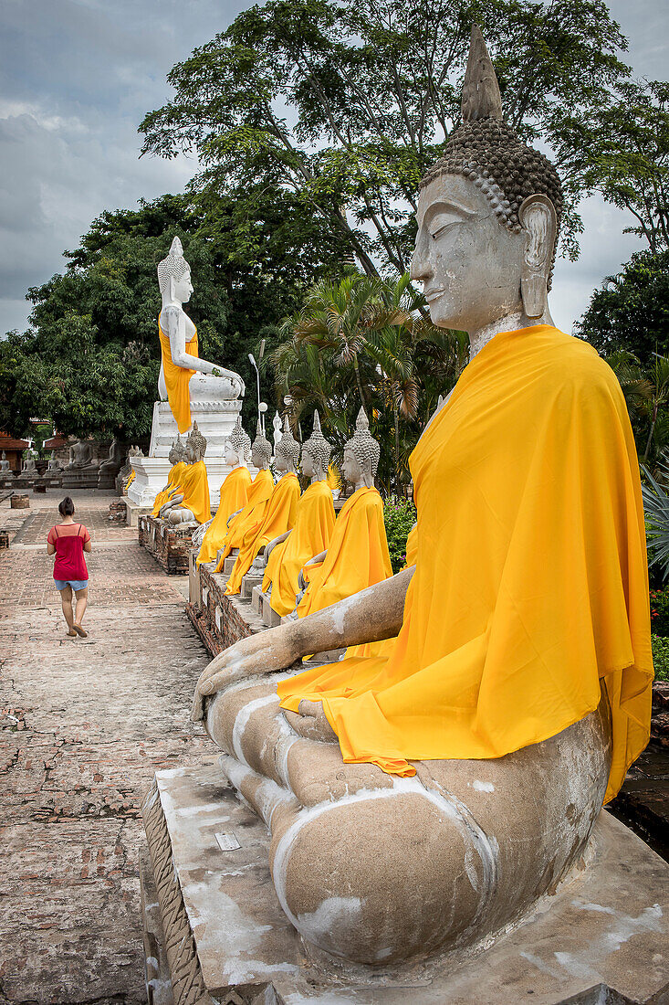 Wat Yai Chai Mongkhon Temple, Ayutthaya, Thailand