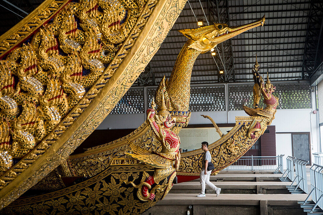 Königliches Binnenschiffer-Nationalmuseum, Thonburi, Bangkok, Thailand