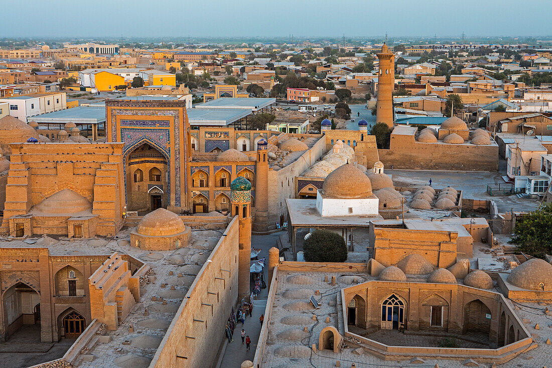 Skyline, east of Ichon-Qala, Khiva, Uzbekistan