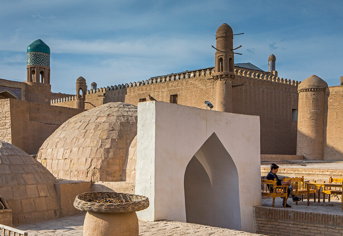 Allakuli Khan Medressa, Khiva, Uzbekistan