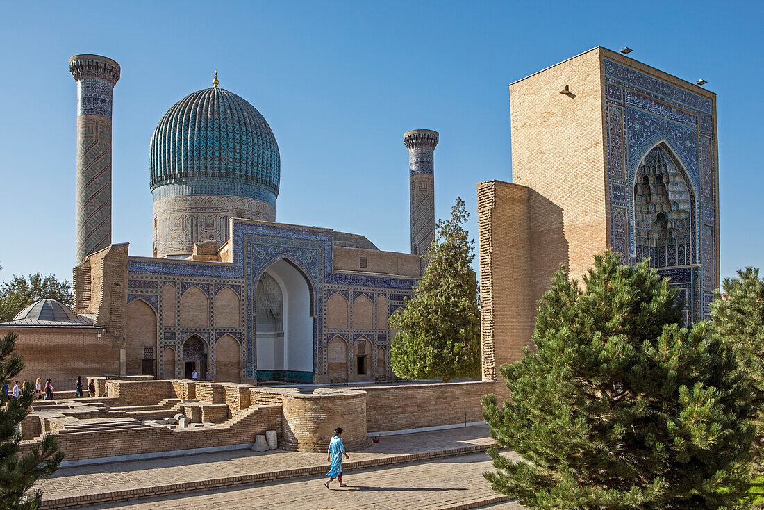 Gur-e-Amir-Mausoleum, Samarkand, Usbekistan