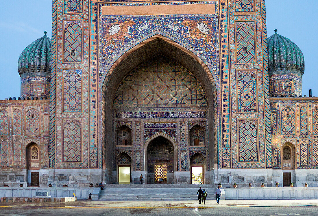 Sher Dor Medressa, Registan, Samarkand, Usbekistan