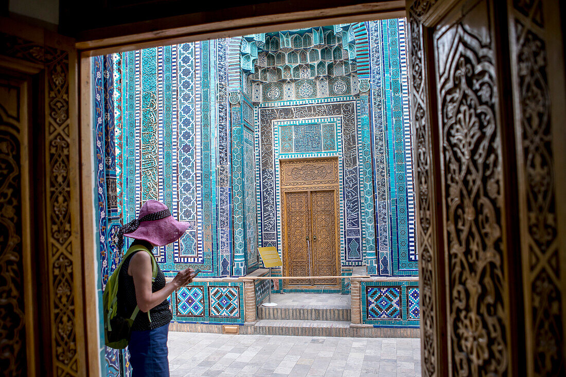 Qutlugh Ata-Mausoleum, Schah-i-Zinda-Komplex, Samarkand, Usbekistan