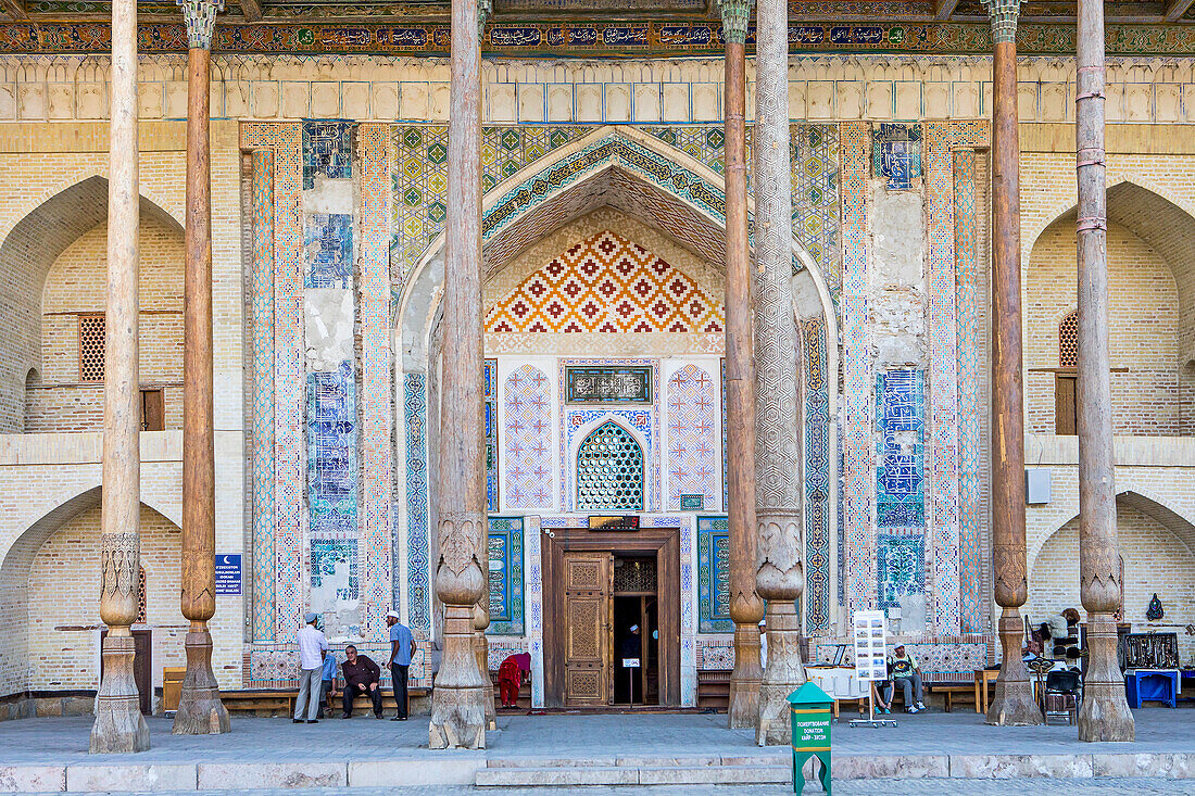 Bolo-Hauz-Moschee, Buchara, Usbekistan