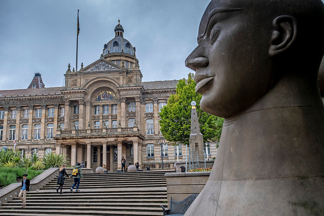 Victoria Square and town hall , Birmingham, England
