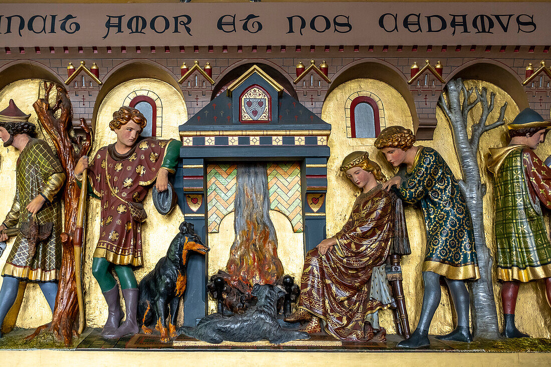 Cardiff Castle, The winter smoking room, Cardiff, Wales