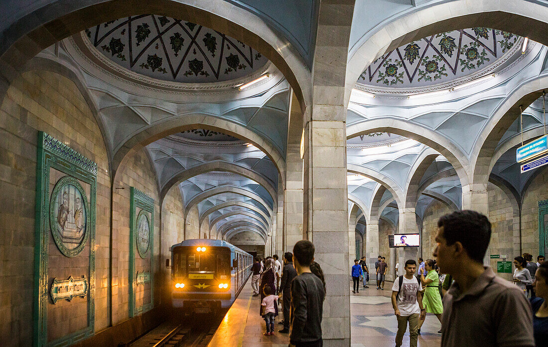 Alisher Navoi Station, U-Bahn, Taschkent, Usbekistan