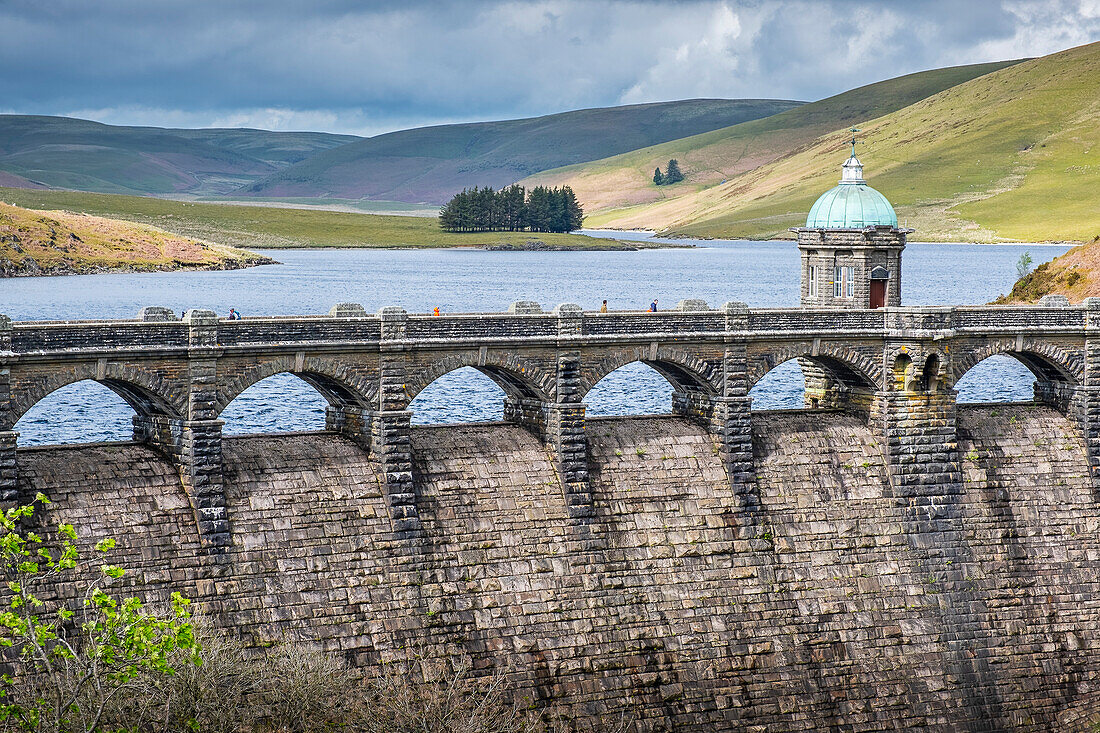 Craig Goch reservoir at Elan Valley, Powys, Wales