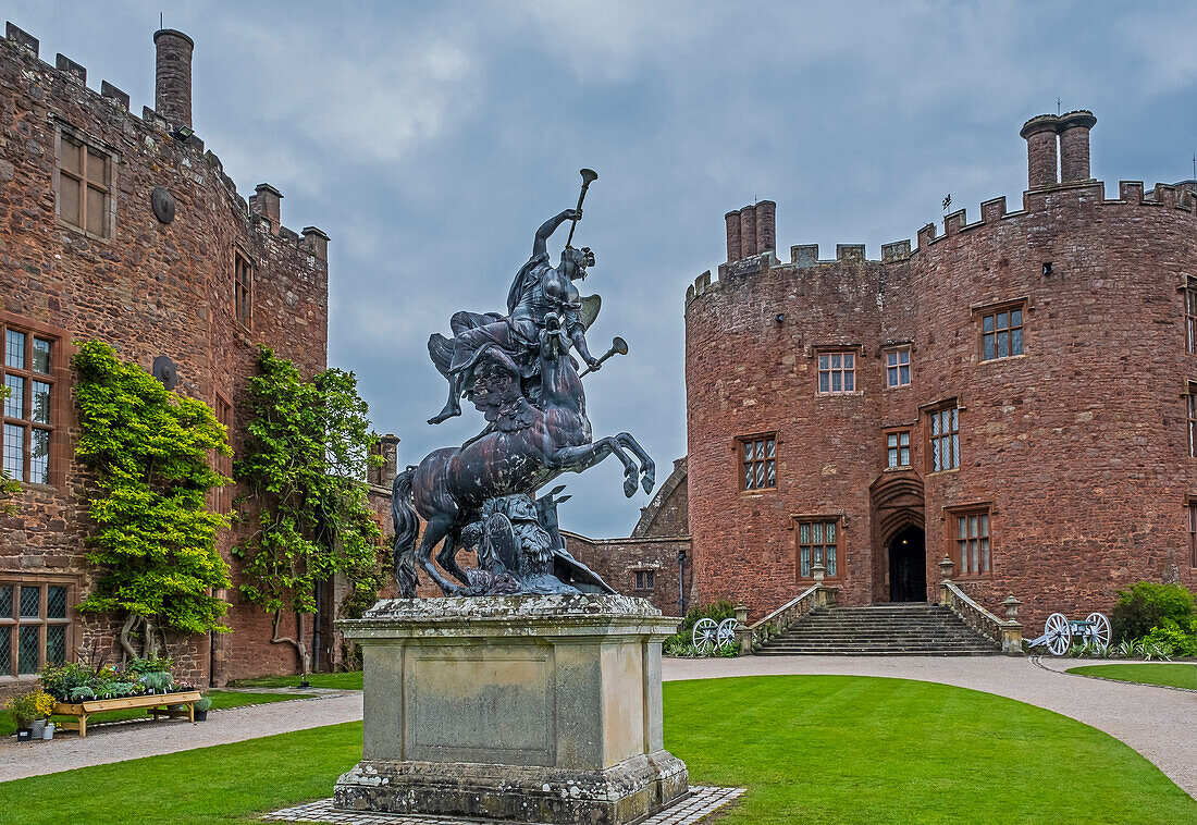 Powis castle, Wales