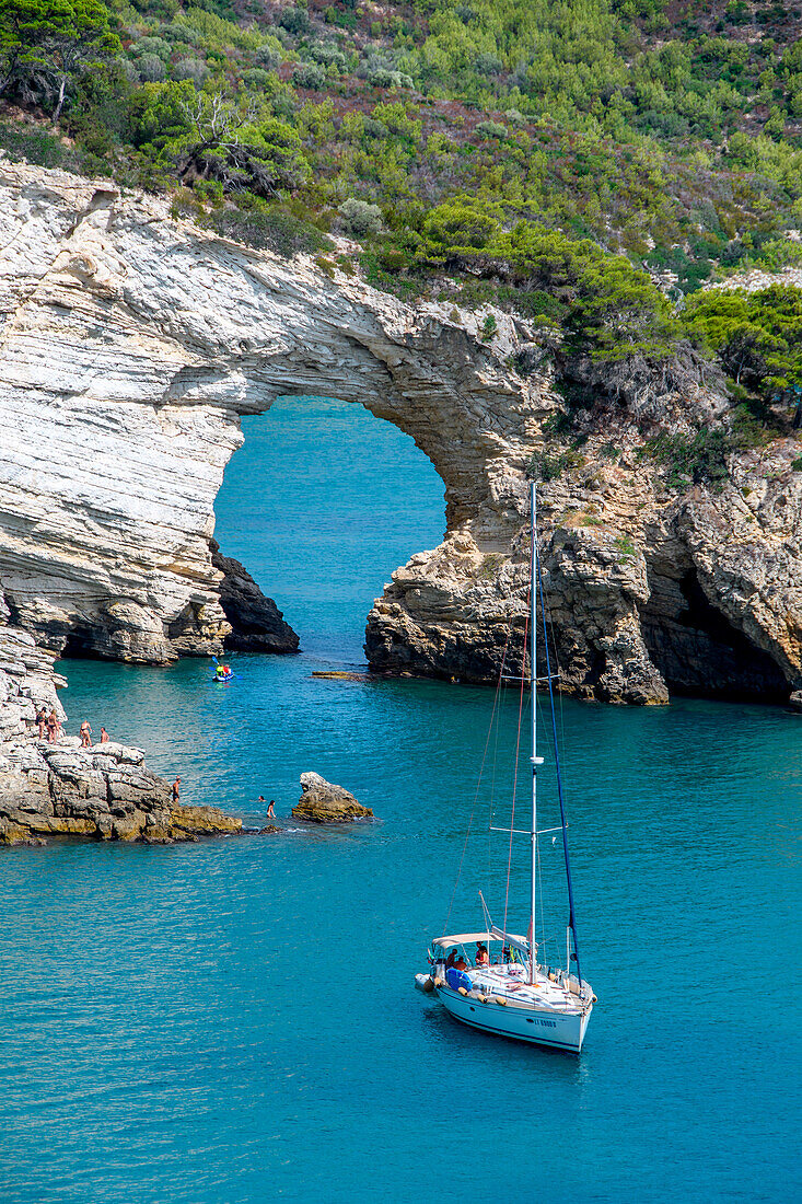 Arco di san Felice,Vieste,Gargano,Apulien,Italien,Europa