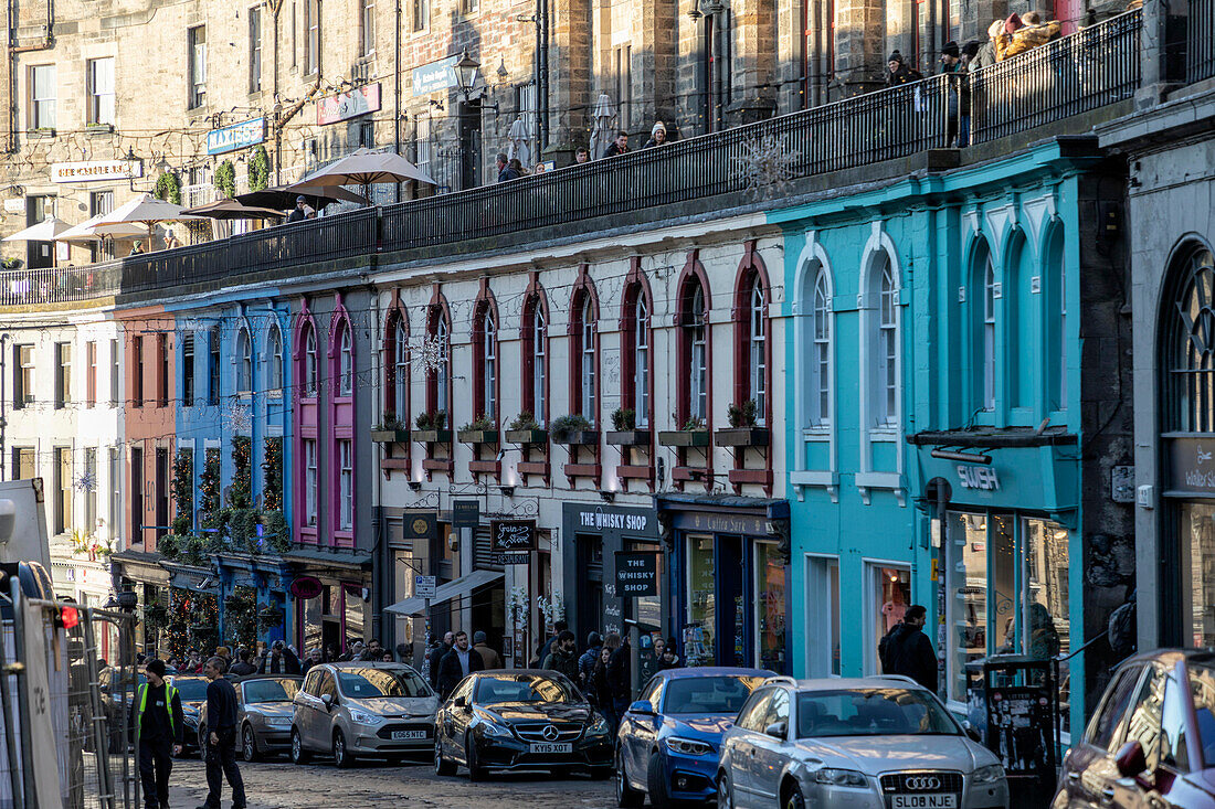 Europa, Vereinigtes Königreich, Großbritannien, Schottland. Einkaufen in der Victoria Street