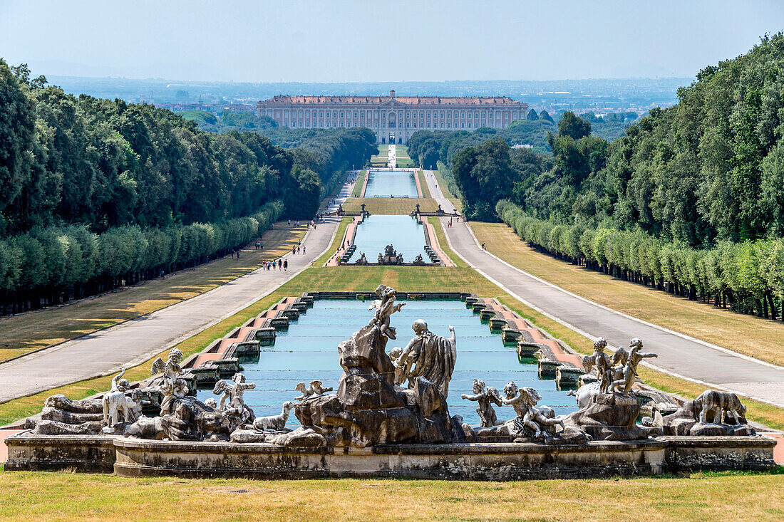 Königspalast von Caserta, Kampanien, Italien, Europa