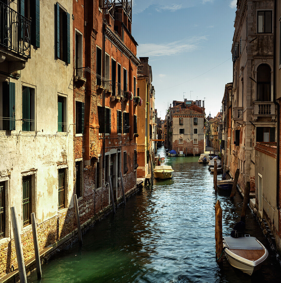 Fondamenta Nuove, typical canal of venice, Veneto, Venice, Italy, Europe, south Europe