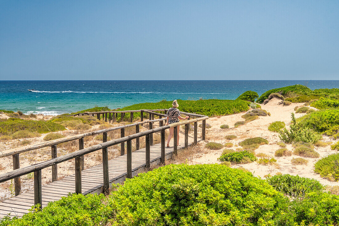 Campomarino di Maruggio, Taranto province, Salento, Apulia, Italy. The Piri Piri beach