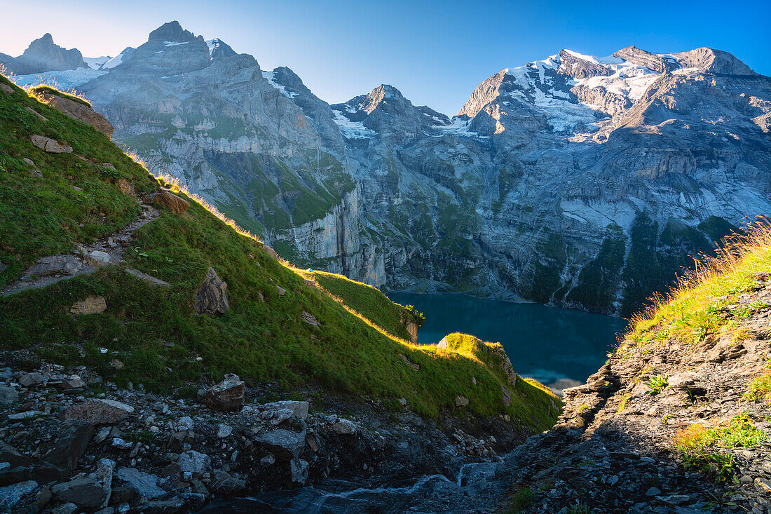 Oeschinensee, Berner Oberland, Schweiz