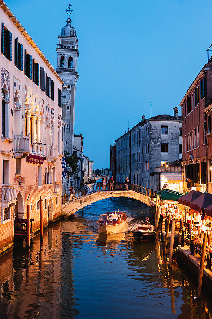 Die griechisch-orthodoxe Kirche des Heiligen Georg. Venedig, Venetien, Italien, Europa.