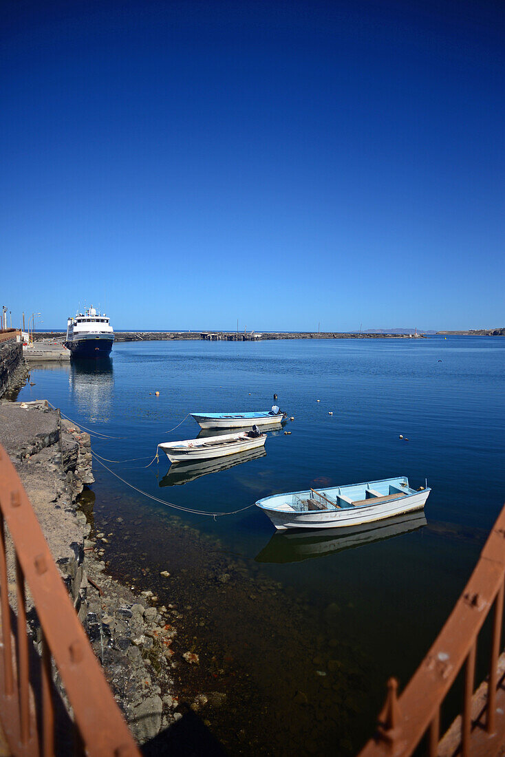 Fishing boats in Santa Rosalia, Baja California Sur, Mexico