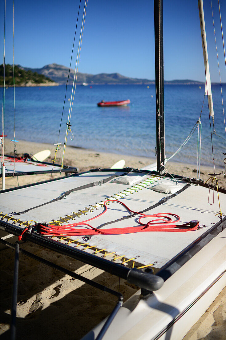 Cala Formentor beach in Mallorca, Spain