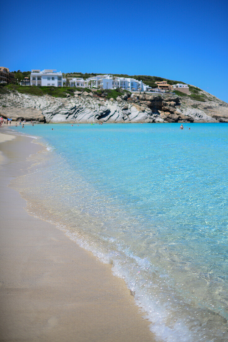 Beautiful Cala Mesquida beach in Mallorca, Spain