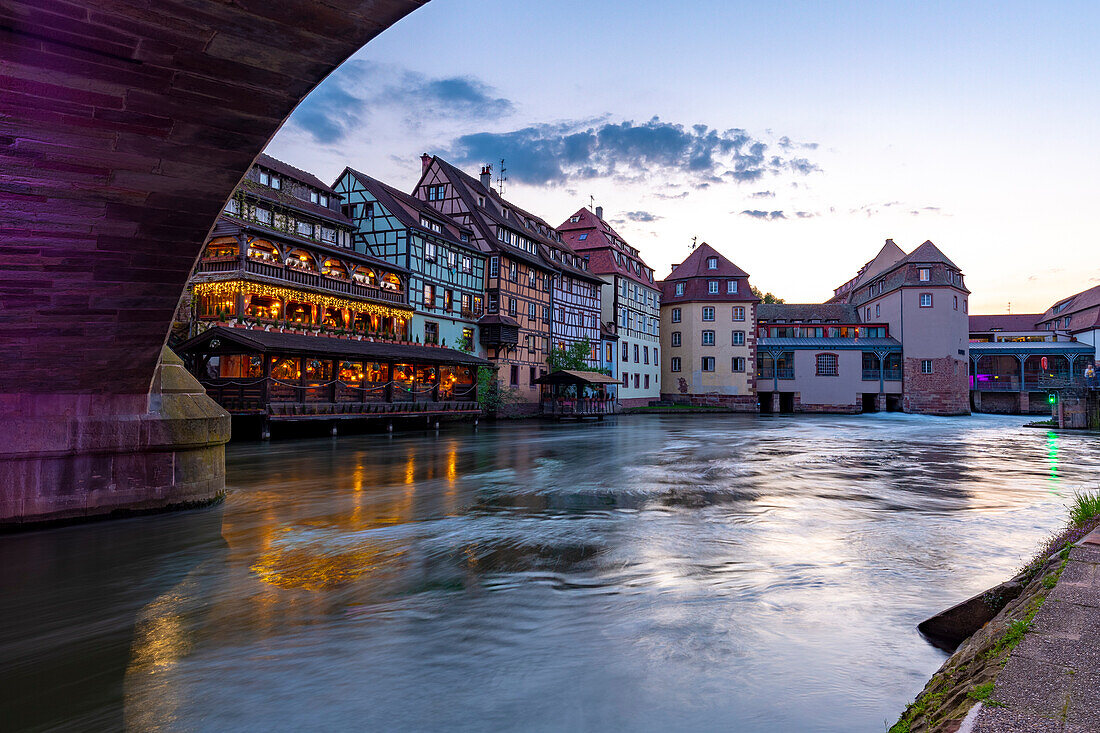 Petite France district in Strasbourg, France