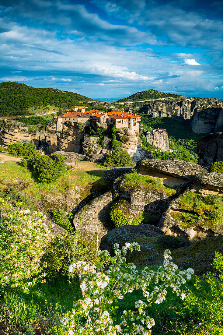 Ortdhodox monastery in Meteora near Kalambaka, Trikala, Thessaly, Greece