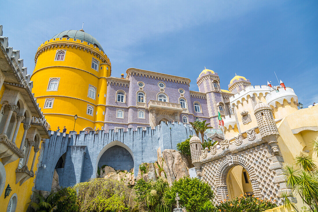 Pena National Palace, UNESCO World Heritage Site, Sintra, Portugal, Europe