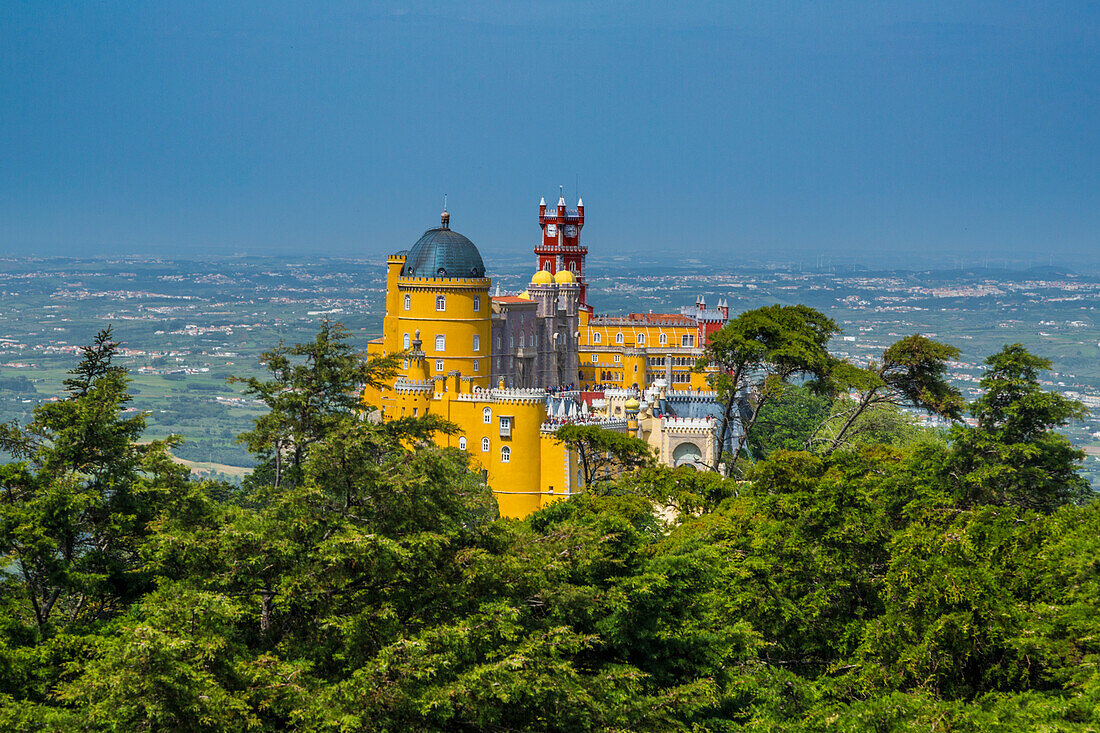 Pena National Palace, UNESCO World Heritage Site, Sintra, Portugal, Europe