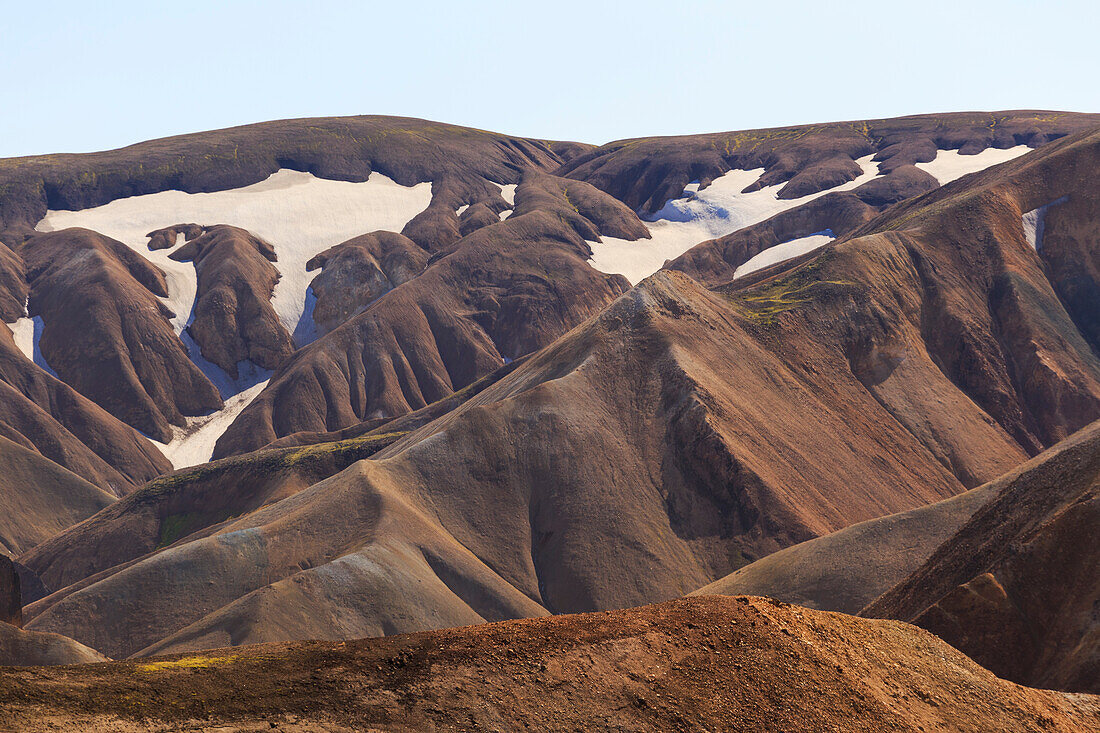 Landmannalaugar, Fjallabak Naturreservat, Hochland, Südliche Region, Island, Europa