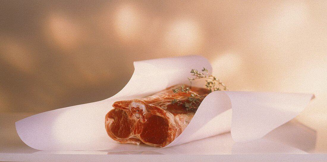 Lamb Cut on Paper