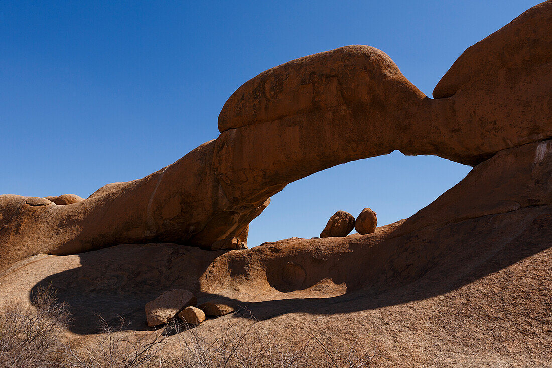 Rock arch at Spitzkoppe, Damaraland, Namibia, Africa