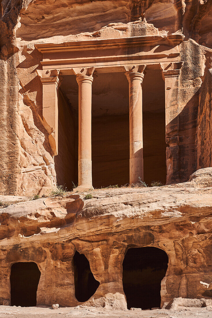 Little Petra, Wadi Musa, Petra, Jordan, Middle East