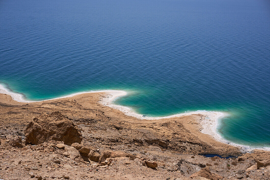 Dead sea coast, Jordan, Middle East