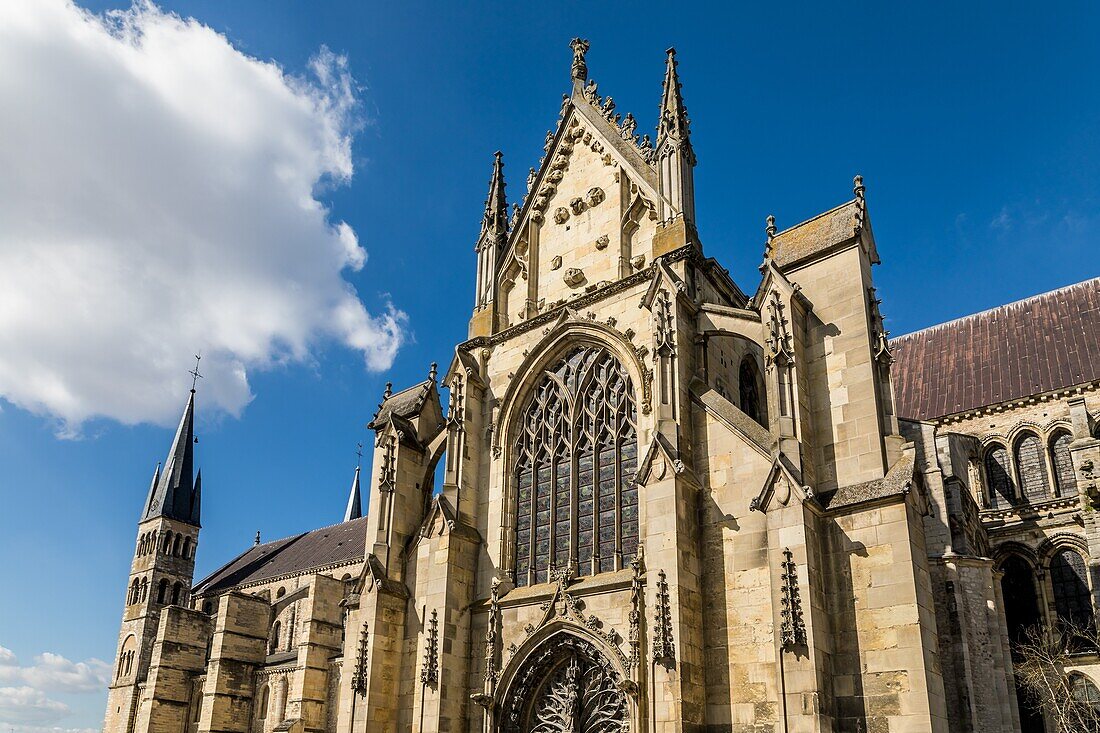 Basilika Saint-Remi, reims, marne, region grand est, frankreich