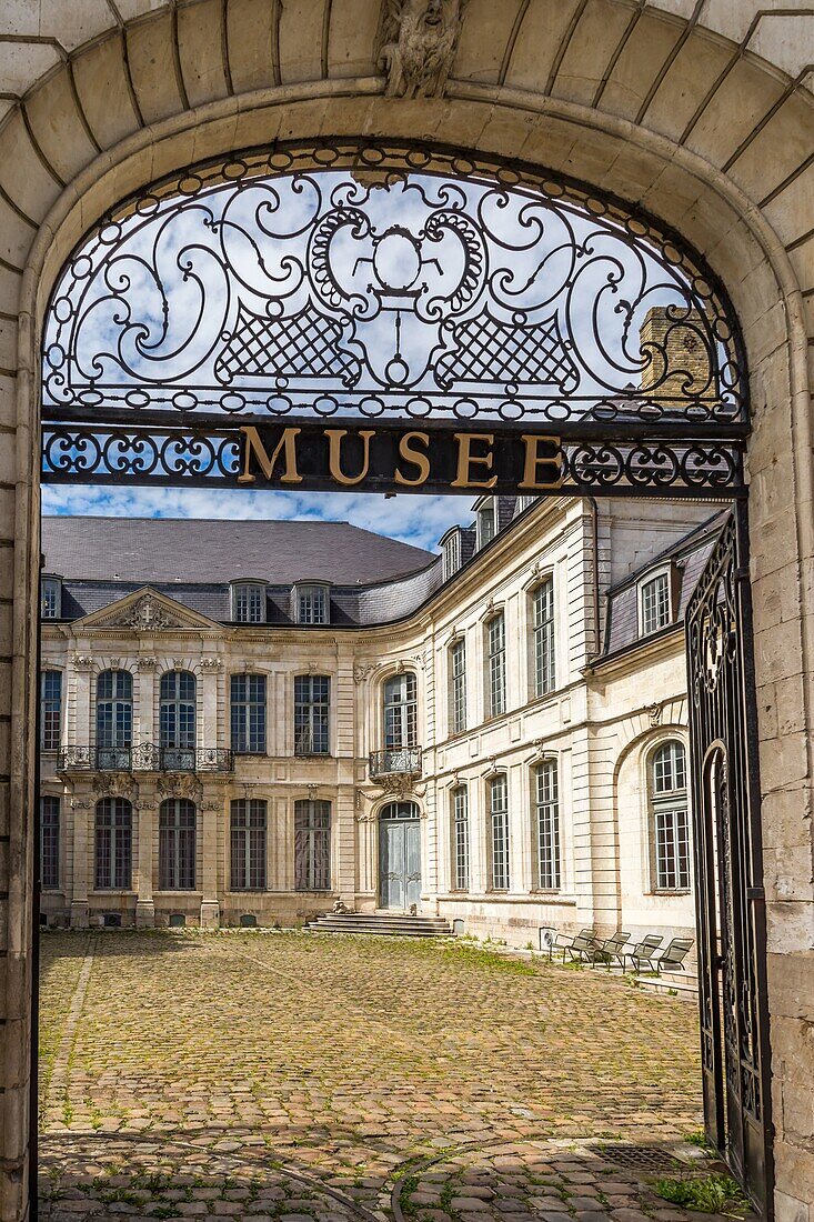 Hotel sandelin museum, museum der schönen künste und geschichte, saint omer, (62) pas-de-calais, frankreich
