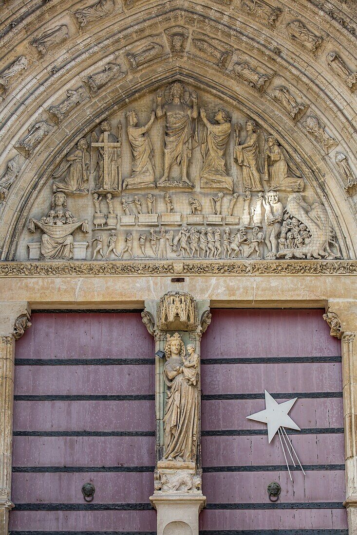 Kathedrale Notre dame de saint omer, saint omer, (62) pas-de-calais, frankreich