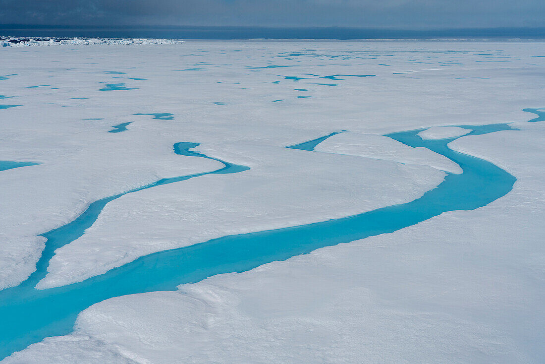 Larsen B-Schelfeis, Weddell-Meer, Antarktis.