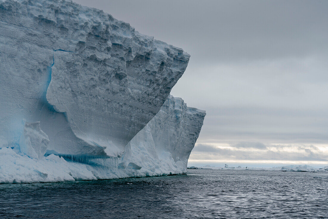 Tafeleisberg, Larsen C-Schelfeis, Weddellmeer, Antarktis.