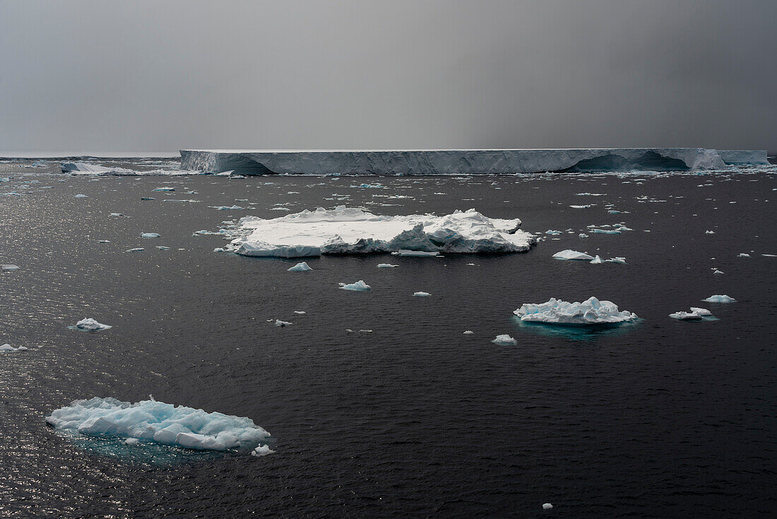 Larsen C ice shelf, Weddell Sea, Antarctica.