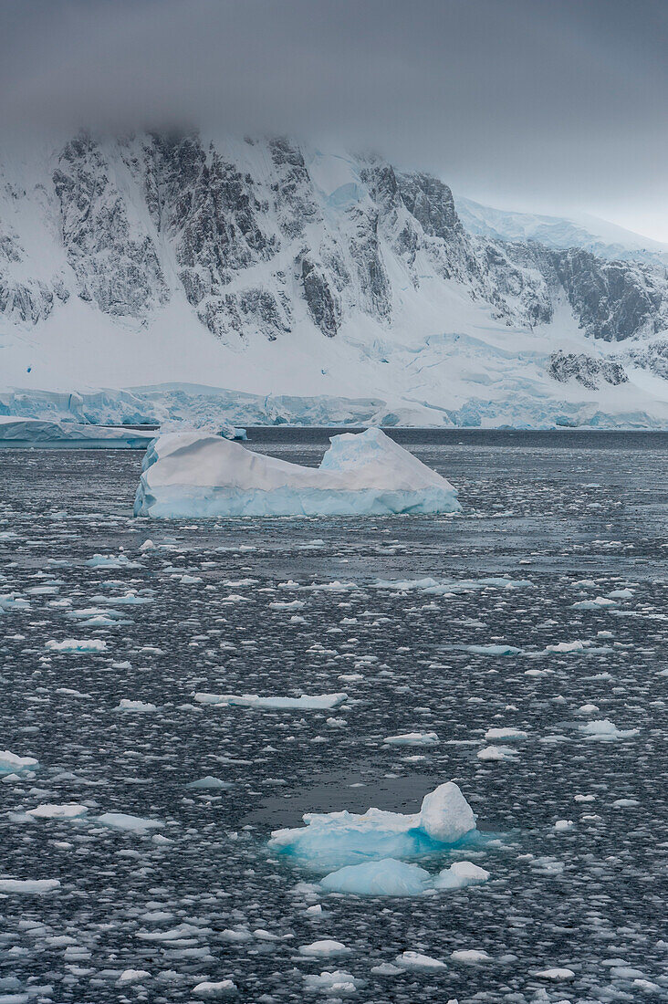 Icebergs, Lemaire channel, Antarctica.