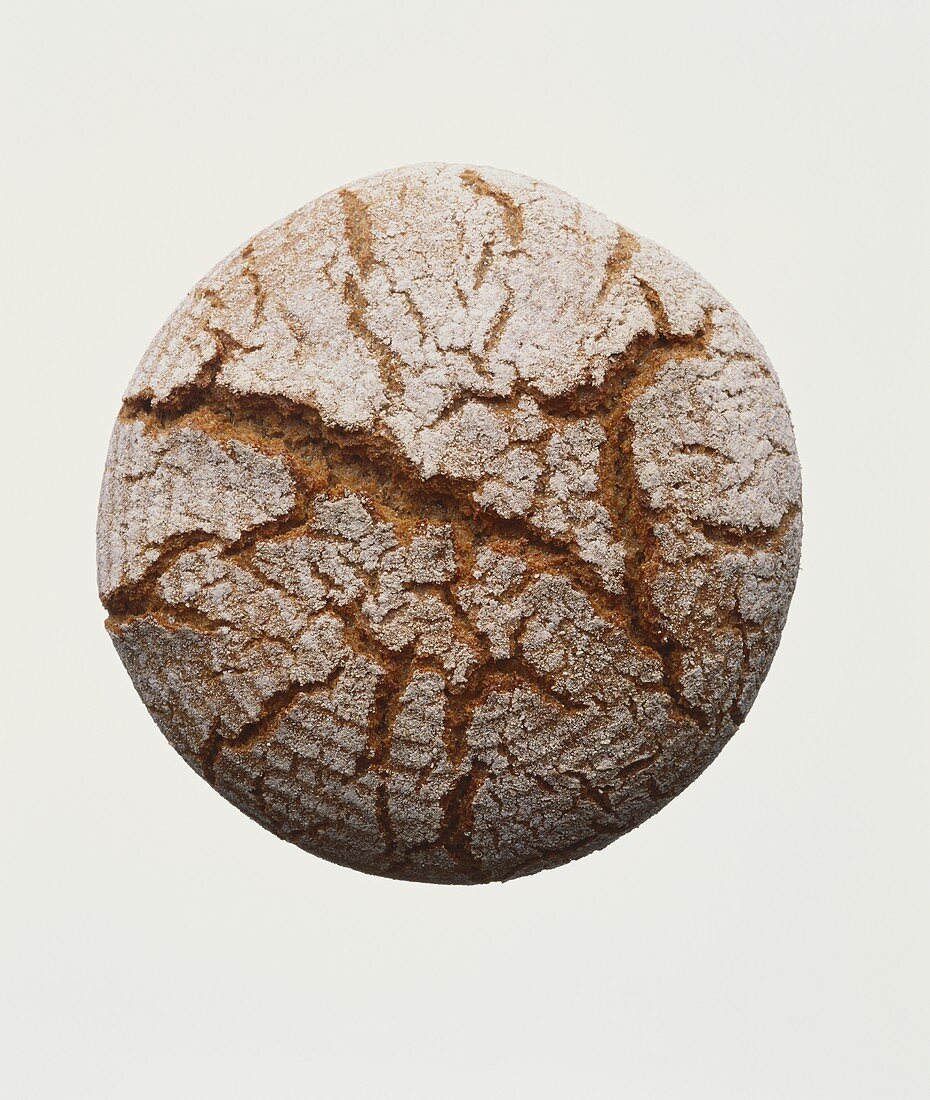 Round Loaf of Dark Bread