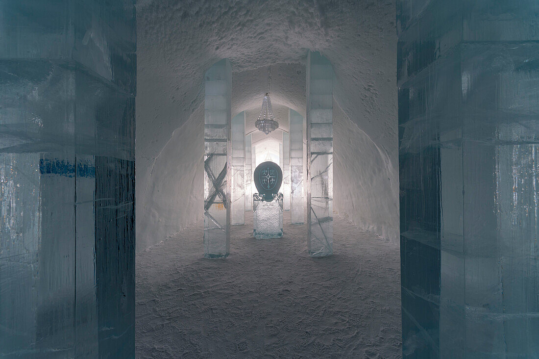 Ice Hotel, Jukkasjarvi, Sweden.