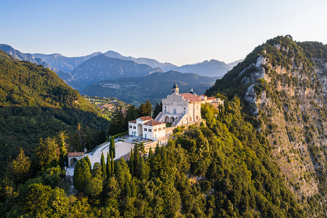 Eremo di Montecastello, Tremosine, Garda Lake, Brescia province, Lombardy, Italy