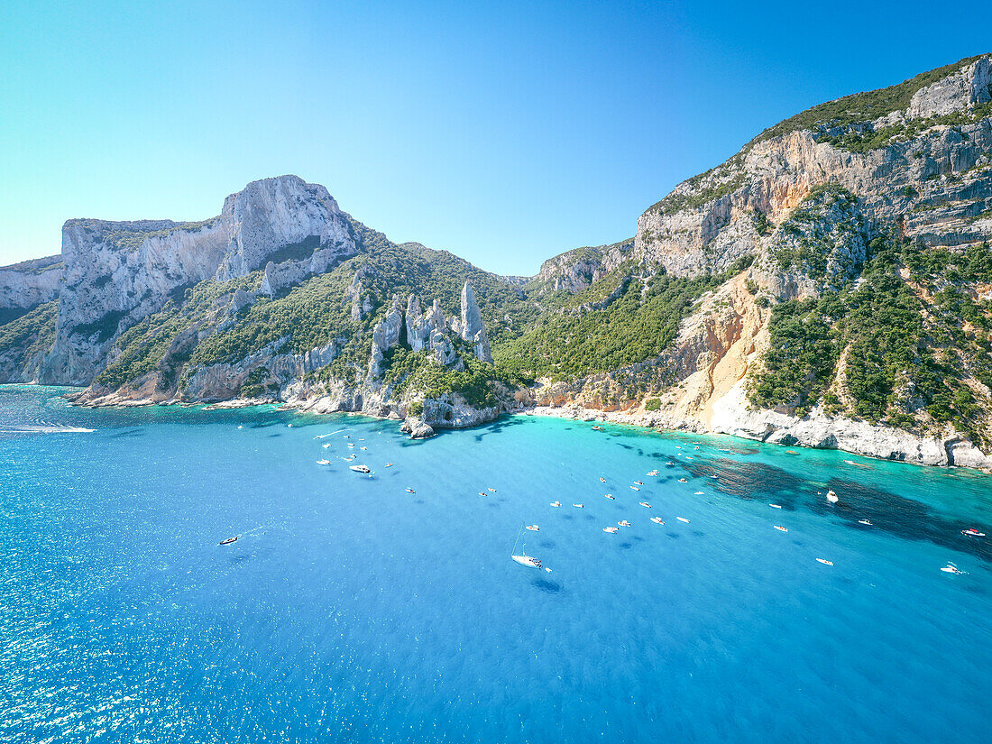 Cala Goloritzè, Orosei Gulf east coast in Sardinia, Italy