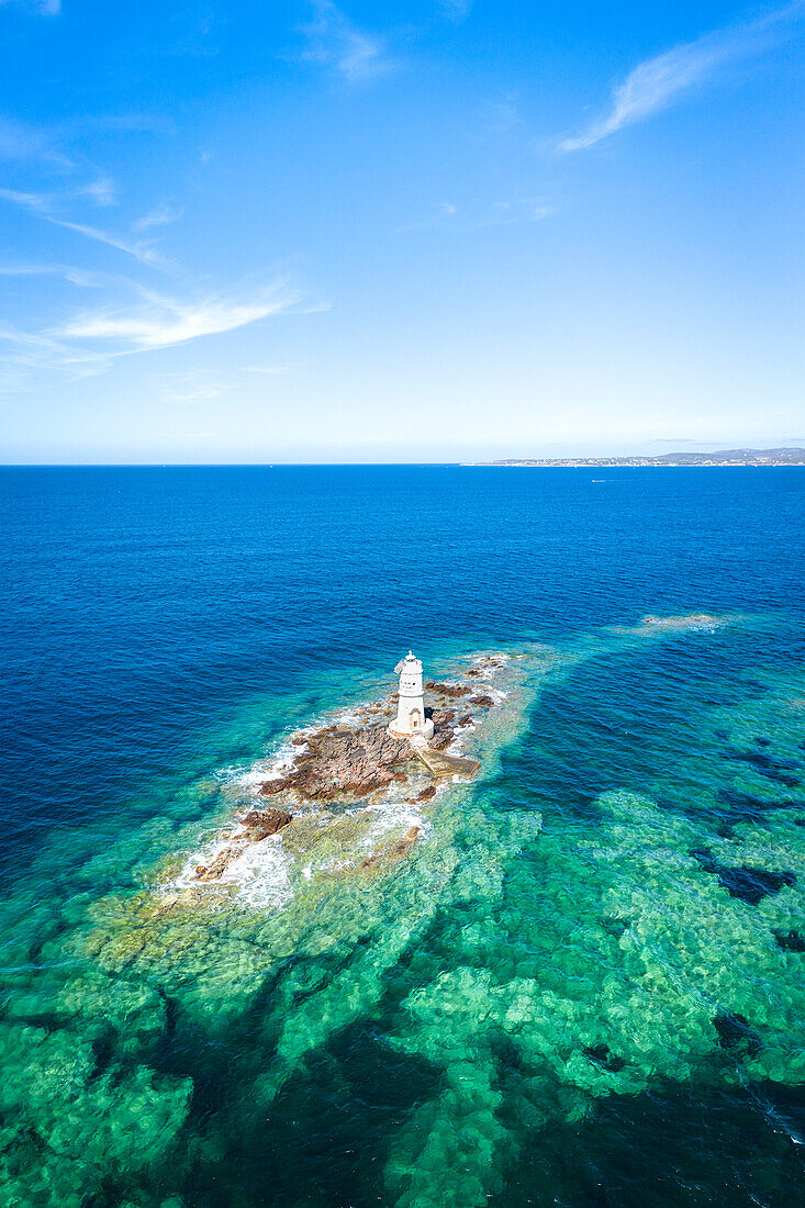 Mangiabarche Lighthouse, Calasetta, Sant'antioco, Sardinia, Italy