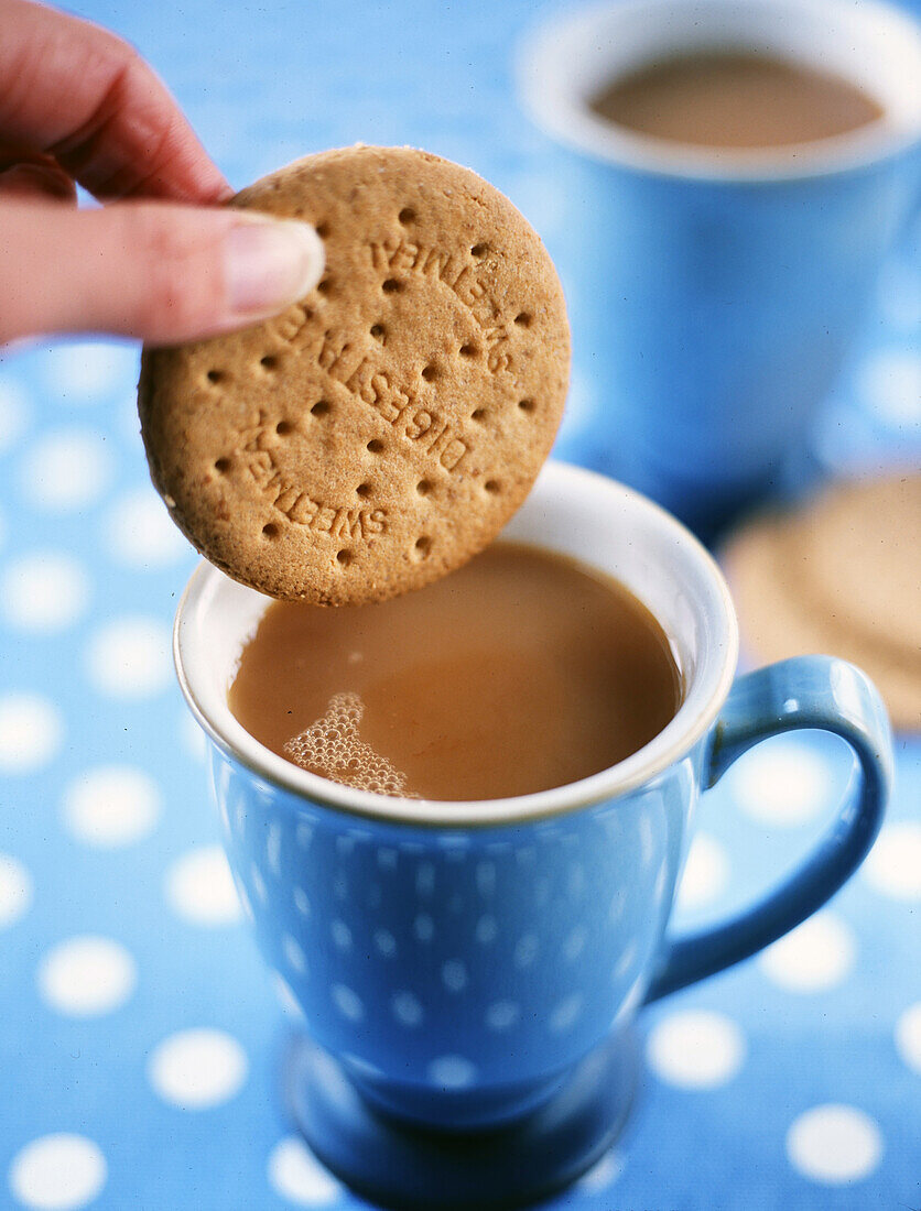 Cookie with coffee