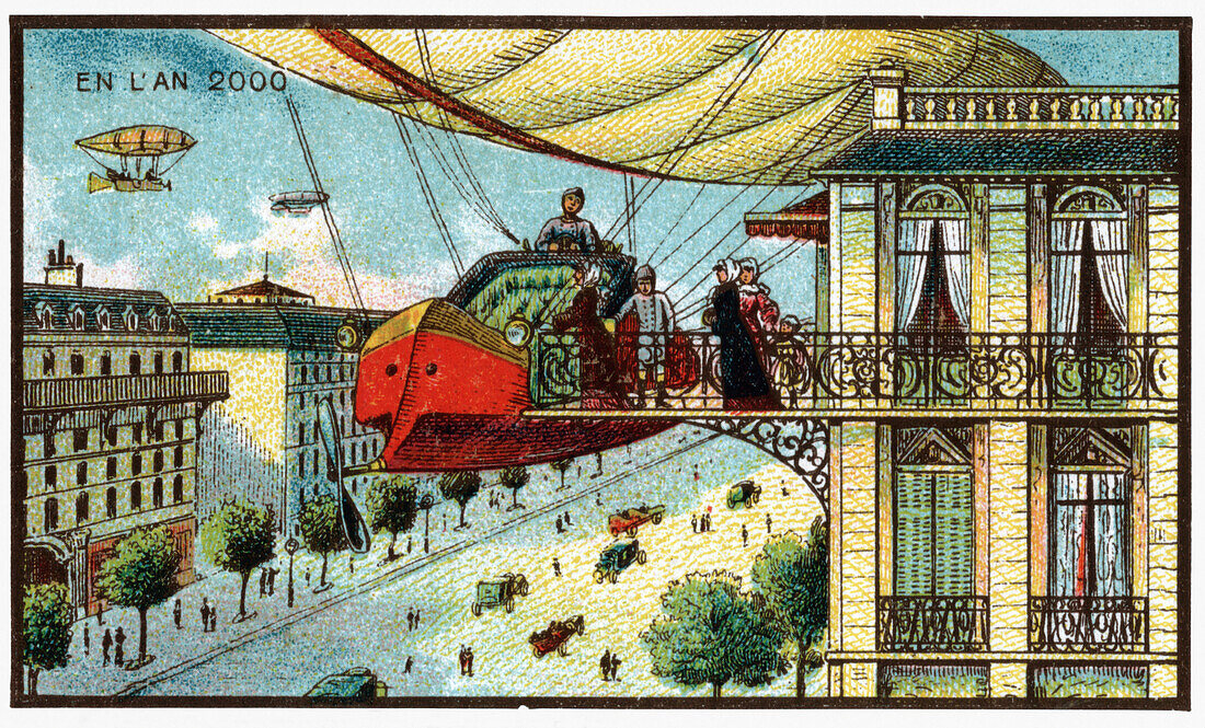 Private zeppelin, illustration